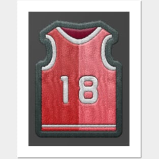 Basketball Jersey Posters and Art